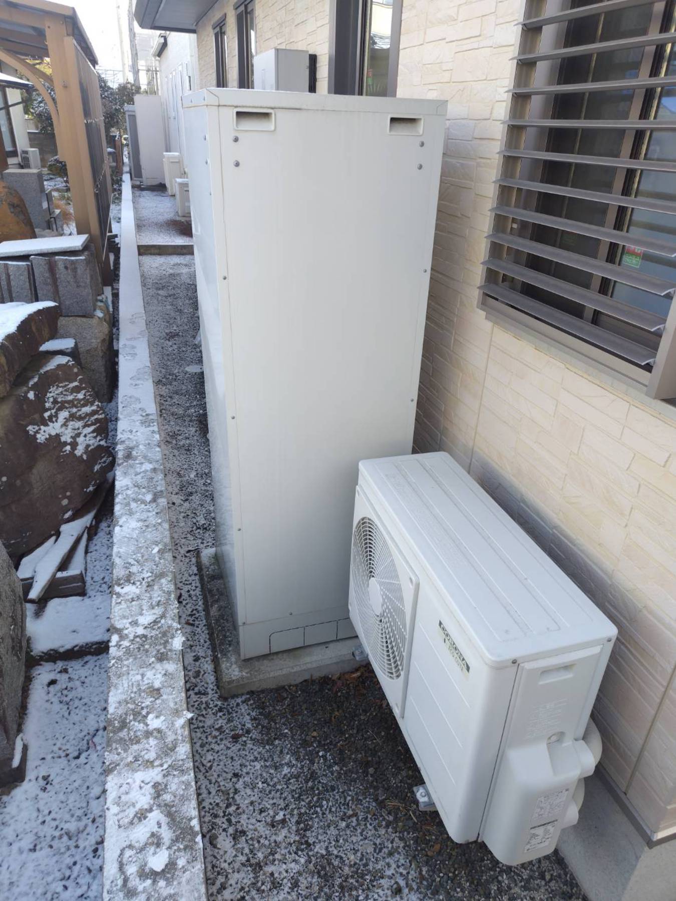 長野市　エコキュート工事のリフォーム写真