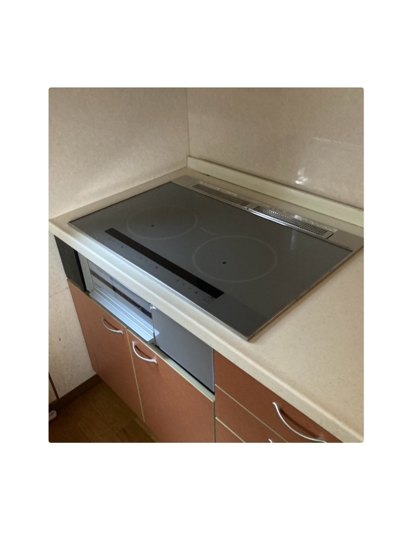 ガスコンロからIHへお取替えの写真