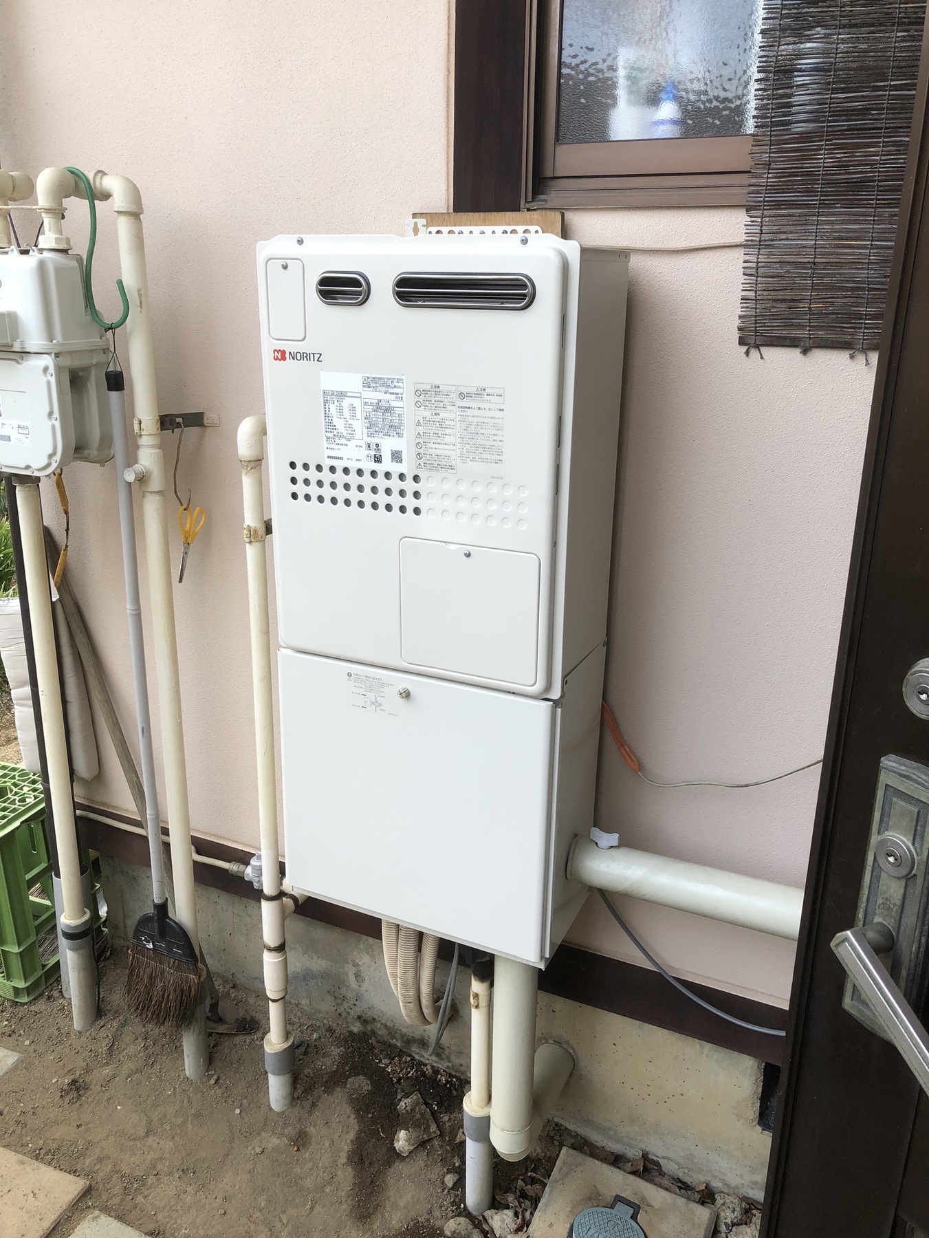 暖房付き給湯器のリフォーム写真