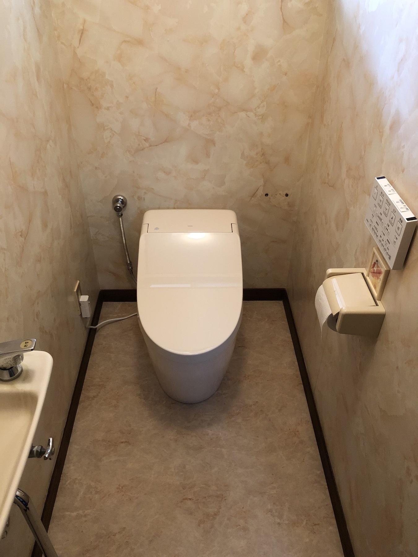 TOTO　GGA3　床CFの張替えの写真